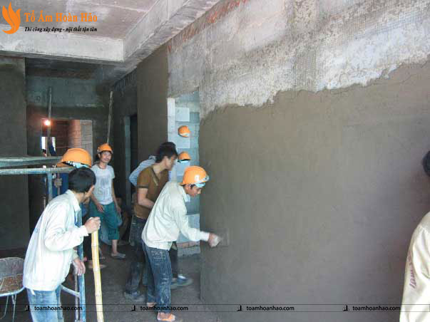Những lưu ý khi thi công tô trát tường nhà