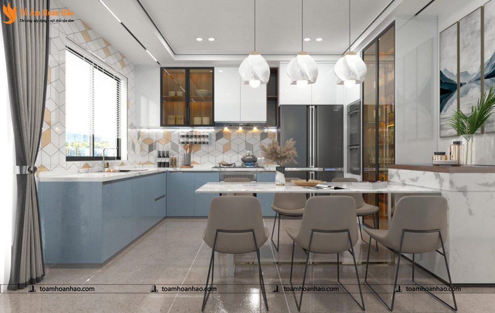 30+ MẪU BẾP XINH DÀNH CHO BIỆT THỰ, NHÀ PHỐ, CHUNG CƯ HIỆN ĐẠI 59