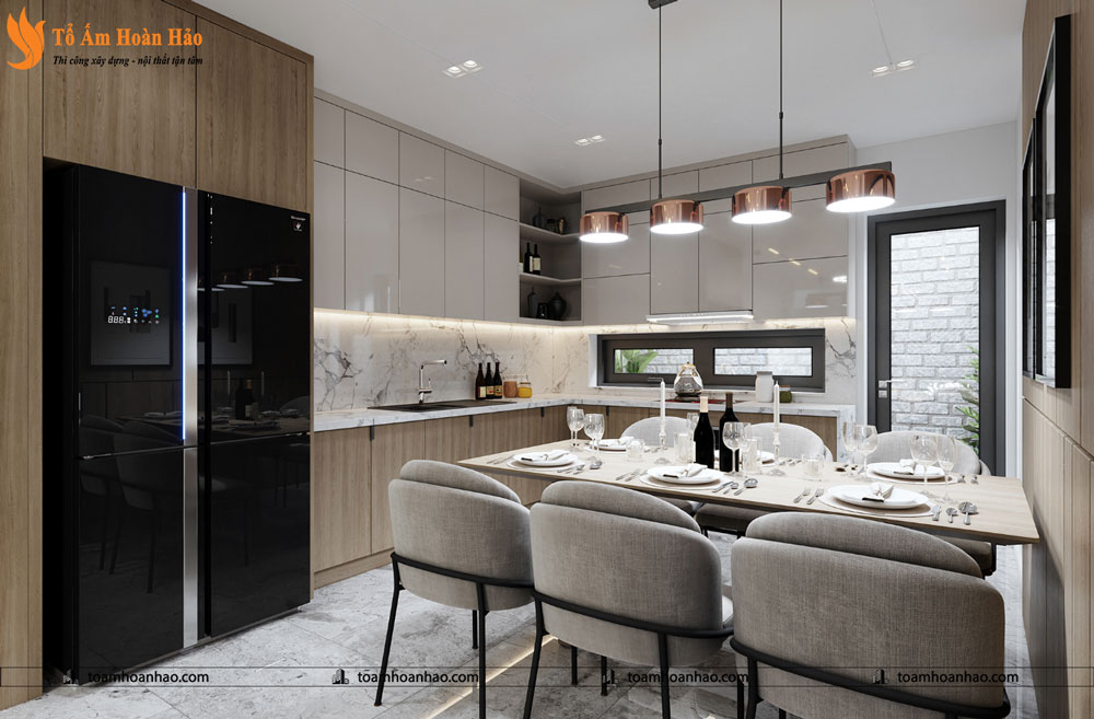 30+ MẪU BẾP XINH DÀNH CHO BIỆT THỰ, NHÀ PHỐ, CHUNG CƯ HIỆN ĐẠI 66