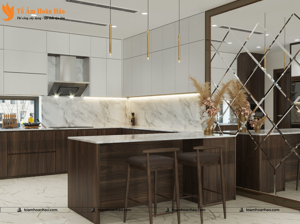30+ MẪU BẾP XINH DÀNH CHO BIỆT THỰ, NHÀ PHỐ, CHUNG CƯ HIỆN ĐẠI 72