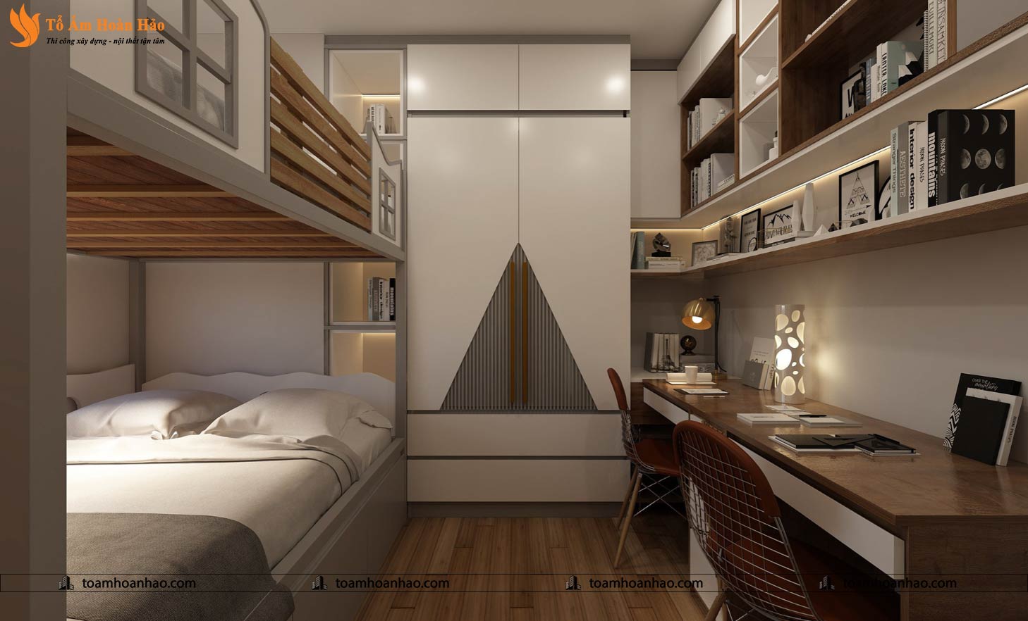 50+ MẪU THIẾT KẾ TỦ QUẦN ÁO BỀN ĐẸP, SANG TRỌNG VÀ CHẤT LƯỢNG 53 thiết kế phòng ngủ