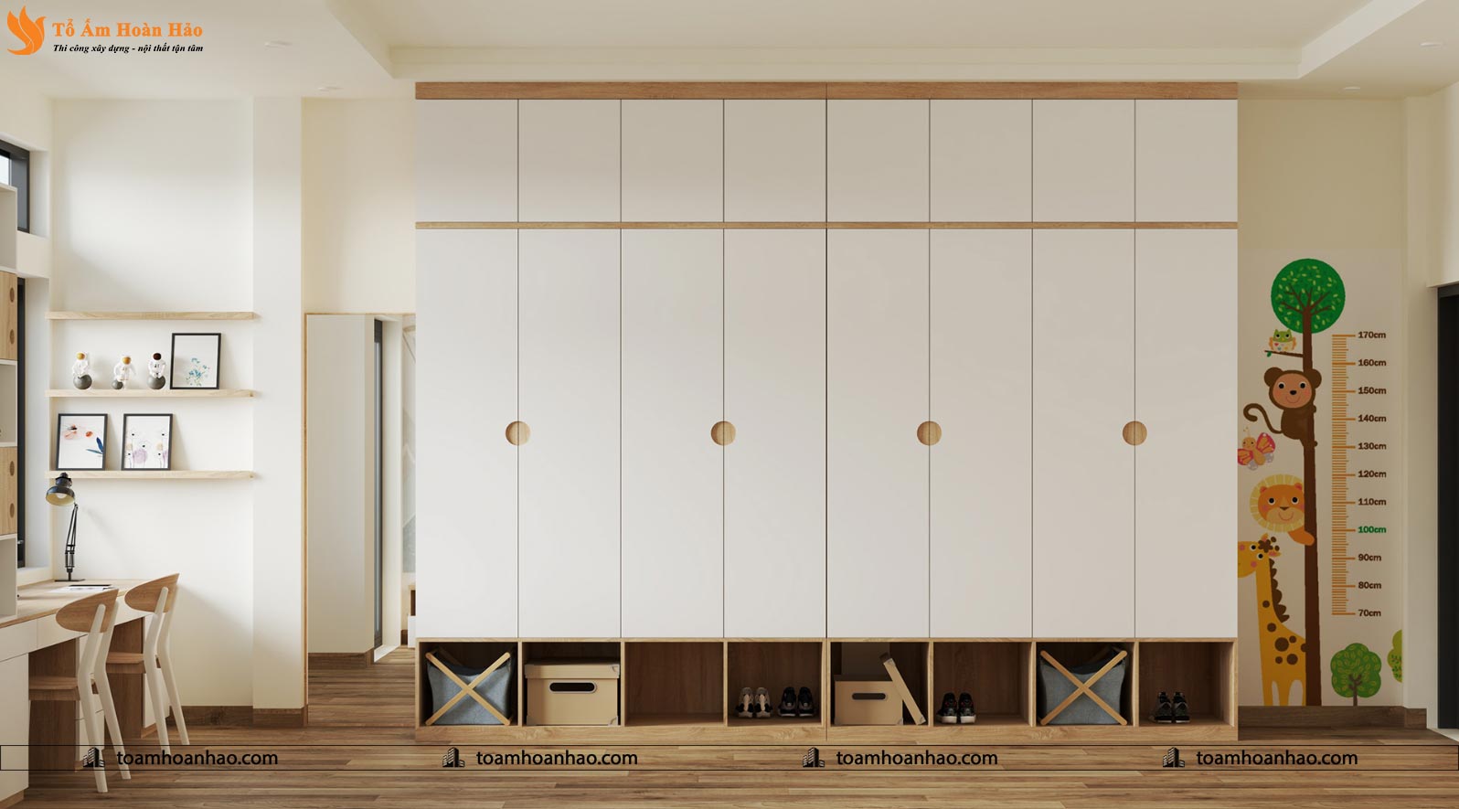 50+ MẪU THIẾT KẾ TỦ QUẦN ÁO BỀN ĐẸP, SANG TRỌNG VÀ CHẤT LƯỢNG 36 thiết kế tủ quần áo