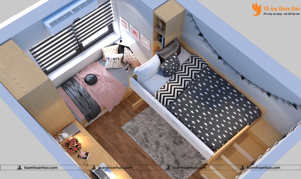 thiết kế nội thất phòng ngủ