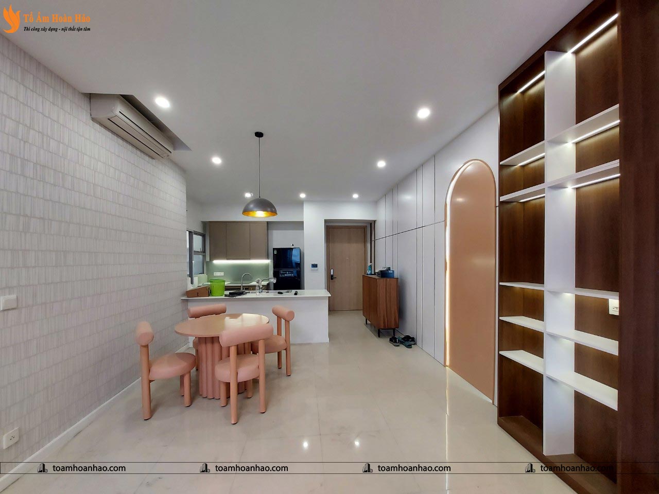 DỰ ÁN THIẾT KẾ NỘI THẤT CHUNG CƯ STELA 2 PHÒNG NGỦ - QUẬN 2 THÀNH PHỐ HỒ CHÍ MINH 8 thiết kế nội thất chung cư