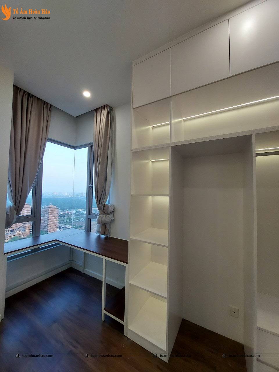 DỰ ÁN THIẾT KẾ NỘI THẤT CHUNG CƯ STELA 2 PHÒNG NGỦ - QUẬN 2 THÀNH PHỐ HỒ CHÍ MINH 9 thiết kế nội thất chung cư