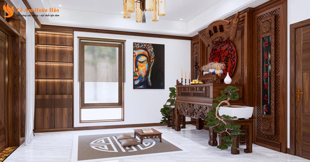 THIẾT KẾ NỘI THẤT GỖ ÓC CHÓ VILLA 1500m2 - HÀ NỘI, SANG TRỌNG VÀ ĐẲNG CẤP 28